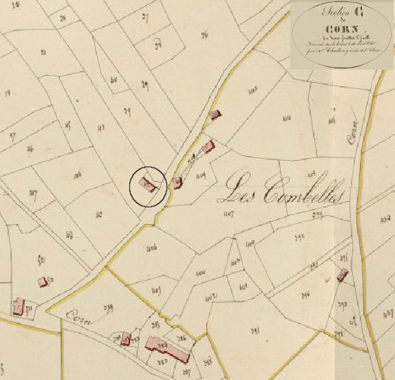 Cadastre en 1840